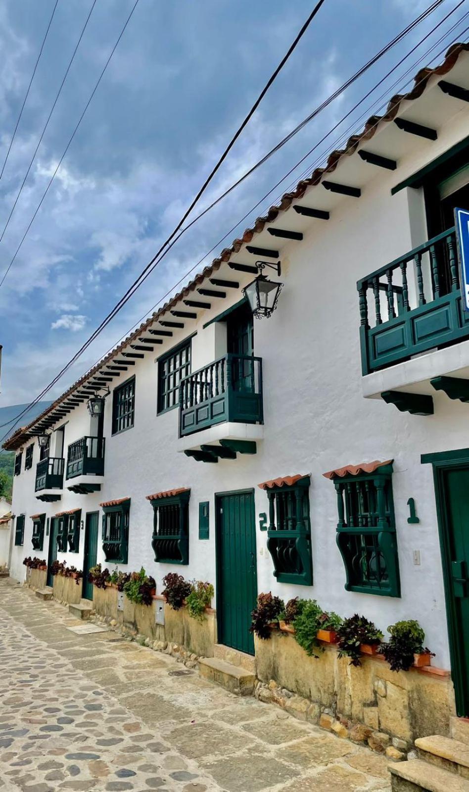 Hotel-Apartahotel Boutique Piedra & Luna Villa de Leyva Exteriör bild